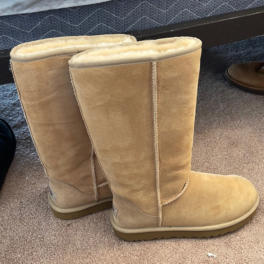 Sand UGG boots